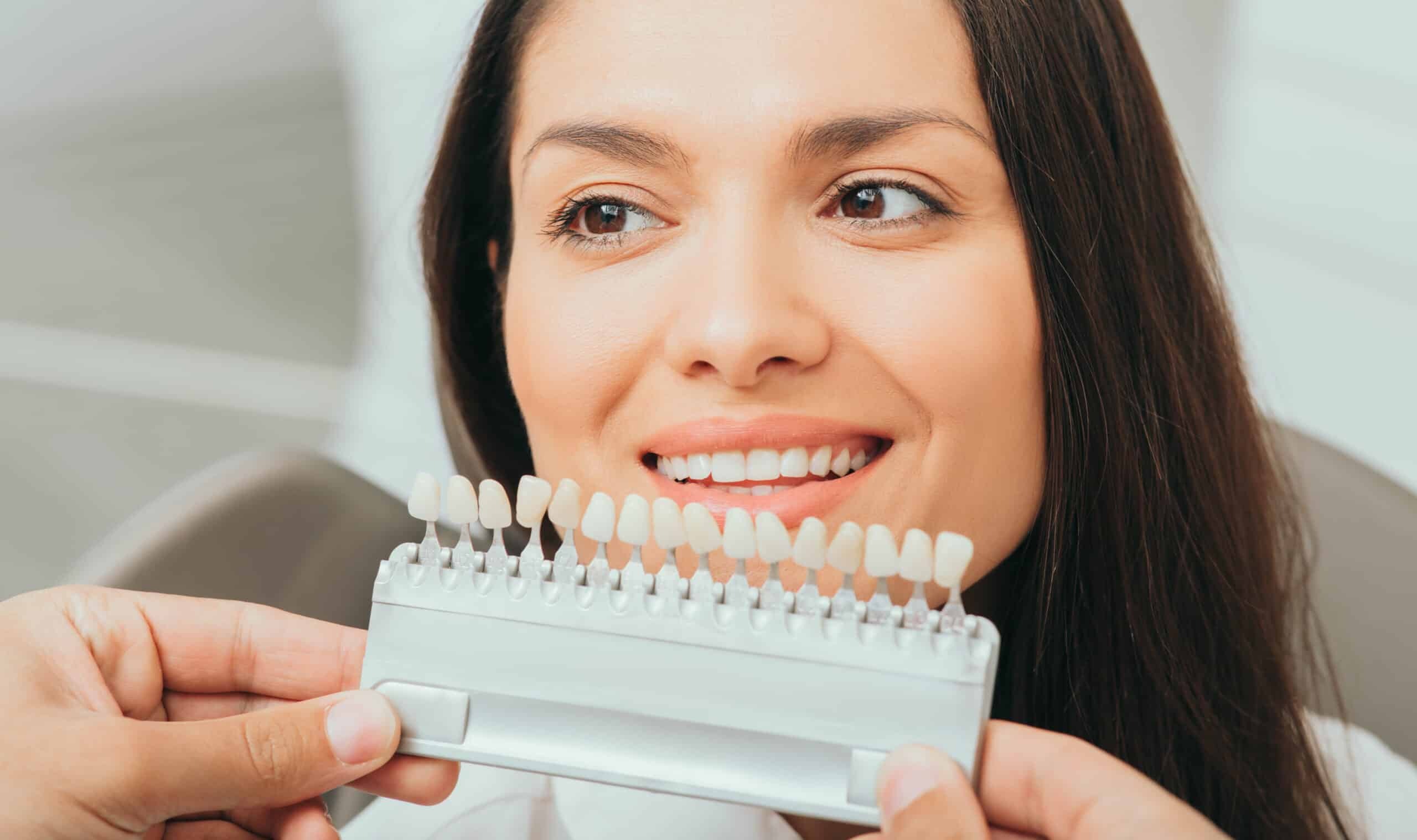 Porcelain Veneers for Uneven Teeth consultation with a cosmetic dentist in Brighton, MI